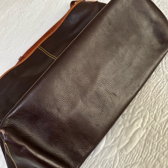 Vintage DOONEY & BOURKE Fairfield Champsac Leather Hobo Shoulder Bag. - Picture 5 of 6